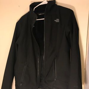Black Waterproof North Face Jacket